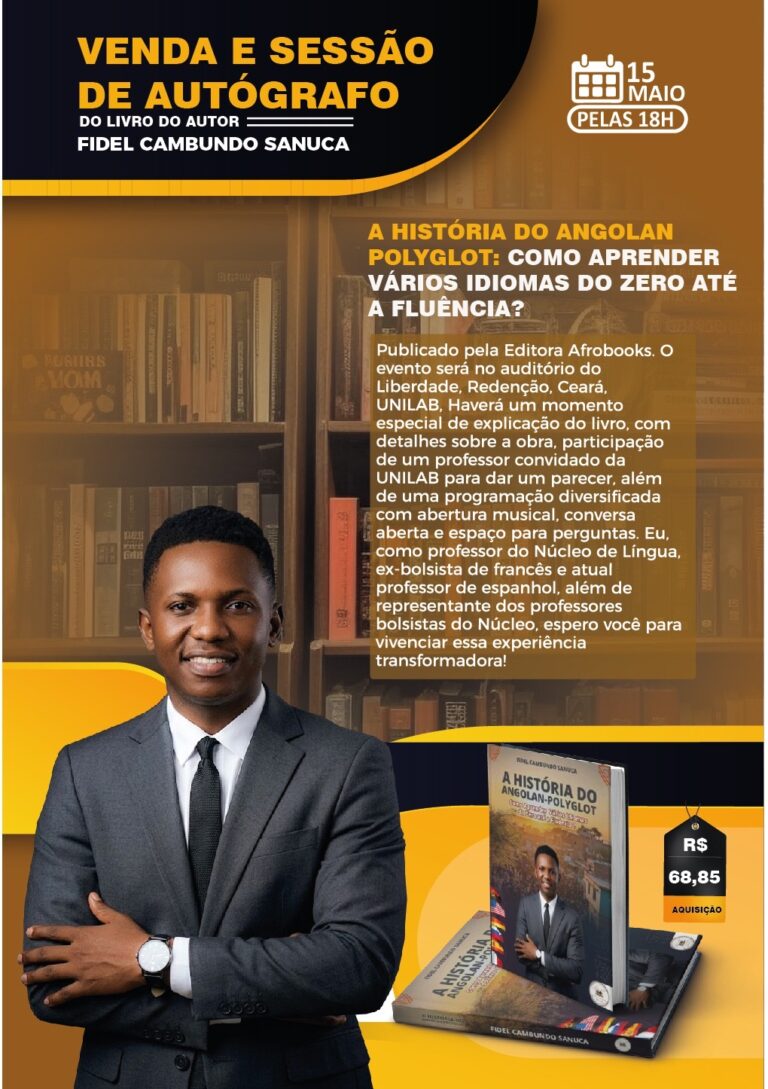 Lançamento do livro “A História do Angolan Polyglot: Com...
